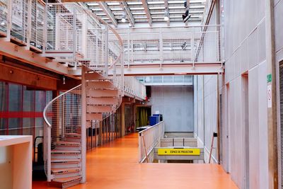 Interior of empty cultural building