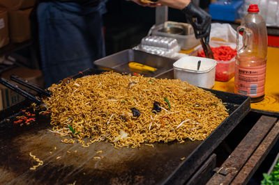 Close-up of food for sale
