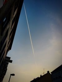 Low angle view of buildings against sky