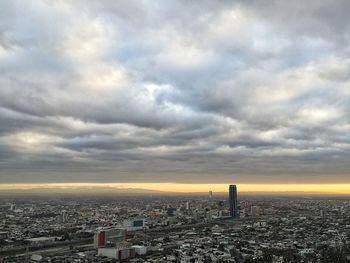 Cityscape at sunset