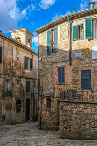 Exterior of old building