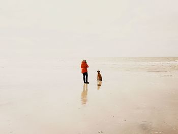 People on beach