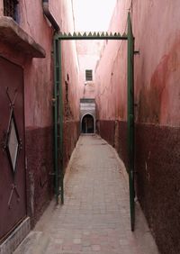 Alley amidst buildings