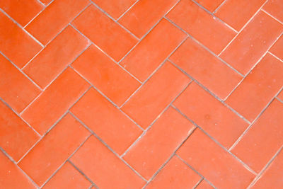 Full frame shot of tiled floor