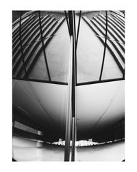 Low angle view of modern building