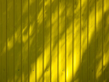 Full frame shot of yellow wall