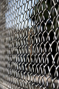 chain-link fencing