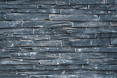 Full frame shot of weathered wooden wall