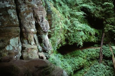 Scenic view of cave