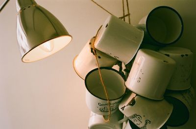 Stack of empty cups