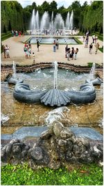 People enjoying in water