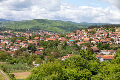 Kursumlija, view, town and municipality located in the toplica district of the southern serbia