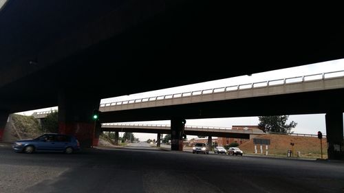 Car moving on road