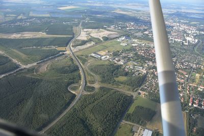 Aerial view of cityscape