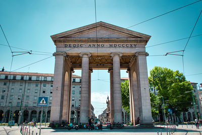 View of historical building against sky