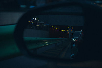 Train on railroad station platform