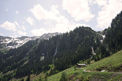 Panoramic view of landscape against sky