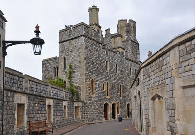 Walkway at windsor castle