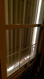 View of window