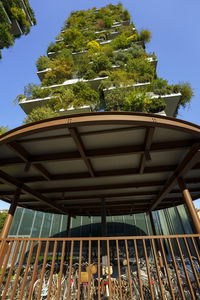 Low angle view of building against sky