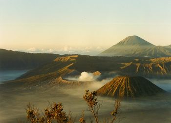 Scenic view of mountains