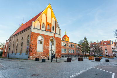 View of historic building against sky