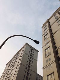 Low angle view of building against sky