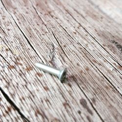 Close-up of wooden plank