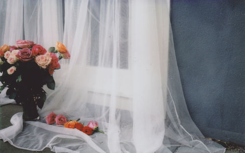 Close-up of rose bouquet