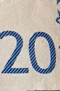 Close-up of text on white background