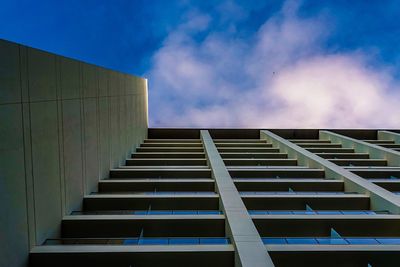 Low angle view of building against sky