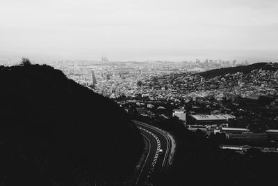 Aerial view of cityscape