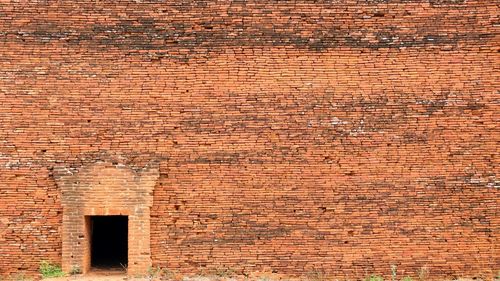 Full frame shot of brick wall