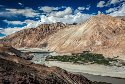 Nubra valley in himalayas. ladakh, india