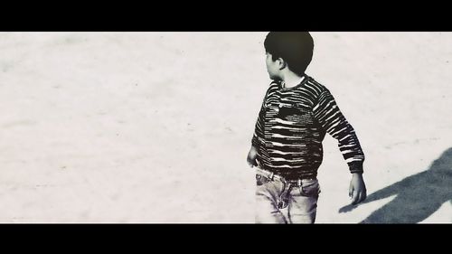 Full length of boy standing