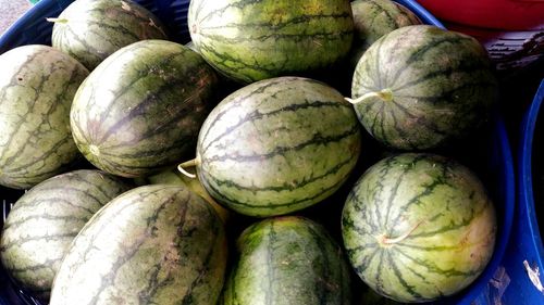 Close-up of fruits for sale at market stall