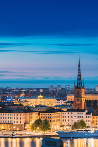 Buildings in city