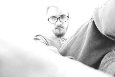 Portrait of young woman