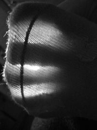 Close-up of illuminated lamp