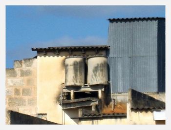 Low angle view of built structure