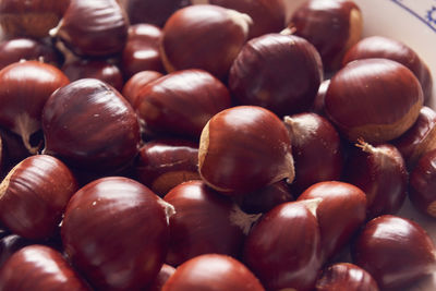 Full frame shot of eggs