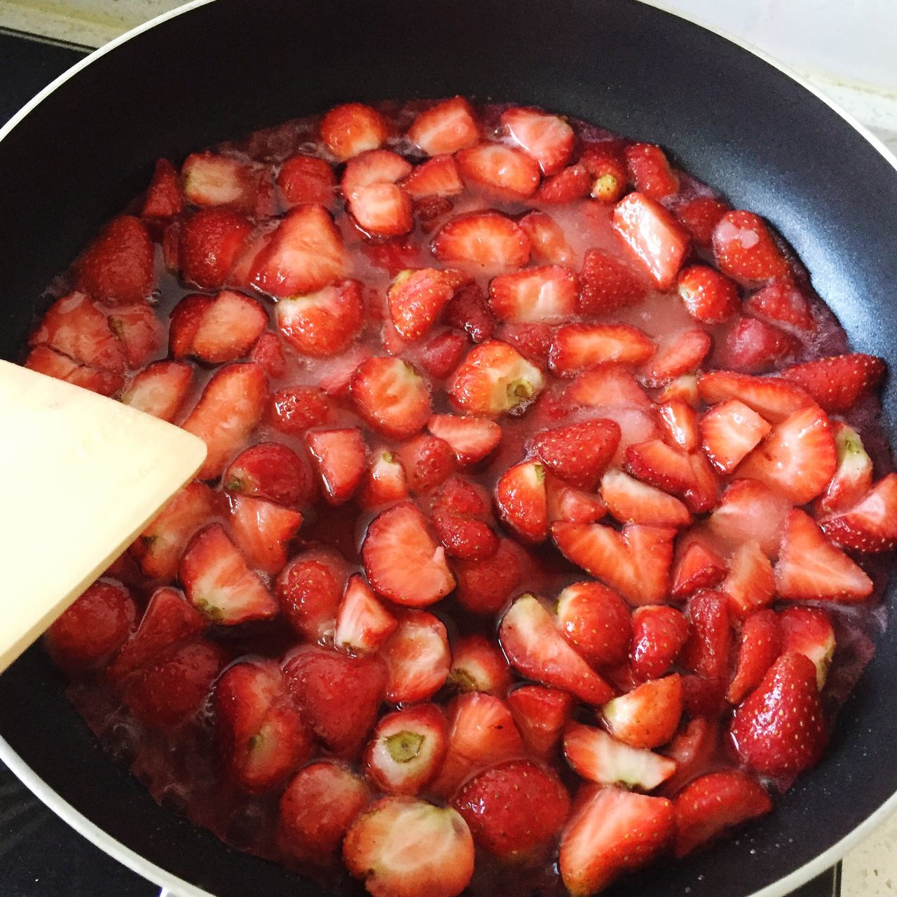 food and drink, food, freshness, healthy eating, indoors, red, fruit, still life, ready-to-eat, close-up, strawberry, bowl, high angle view, plate, healthy lifestyle, indulgence, serving size, meat, table, sweet food