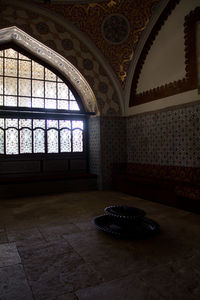Interior of building