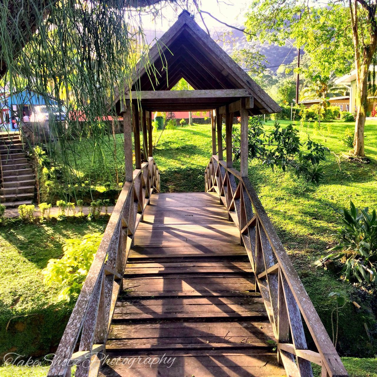 WALKWAY LEADING TO PARK