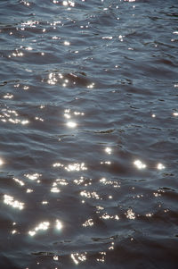 Full frame shot of rippled water