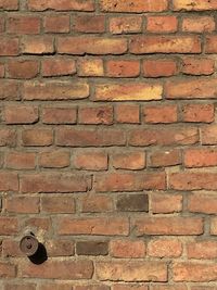 Full frame shot of brick wall