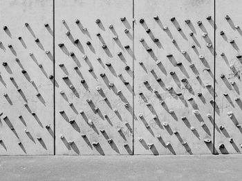 Full frame shot of climbing  wall