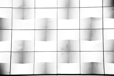 Full frame shot of white wall