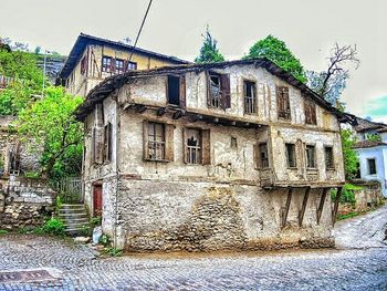 Old building against sky