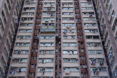 Low angle view of building in city